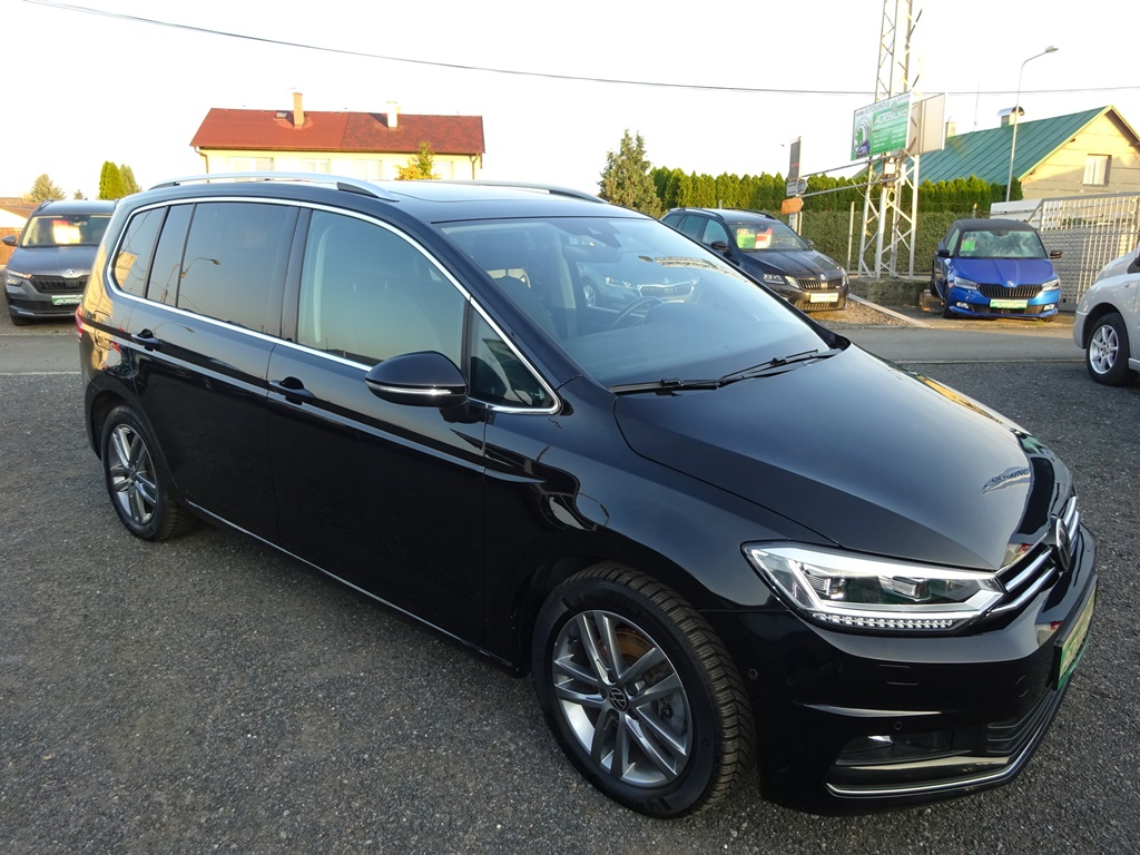 VW TOURAN High Line 2,0 TDI 110kW 7st.DSG - 7míst - 2022 - 38.510km - 1.Maj. - DPH ! 