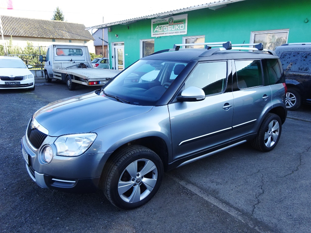 YETI Ambition 2,0 TDI 4x4 6st.man. - ČR + Serviska 